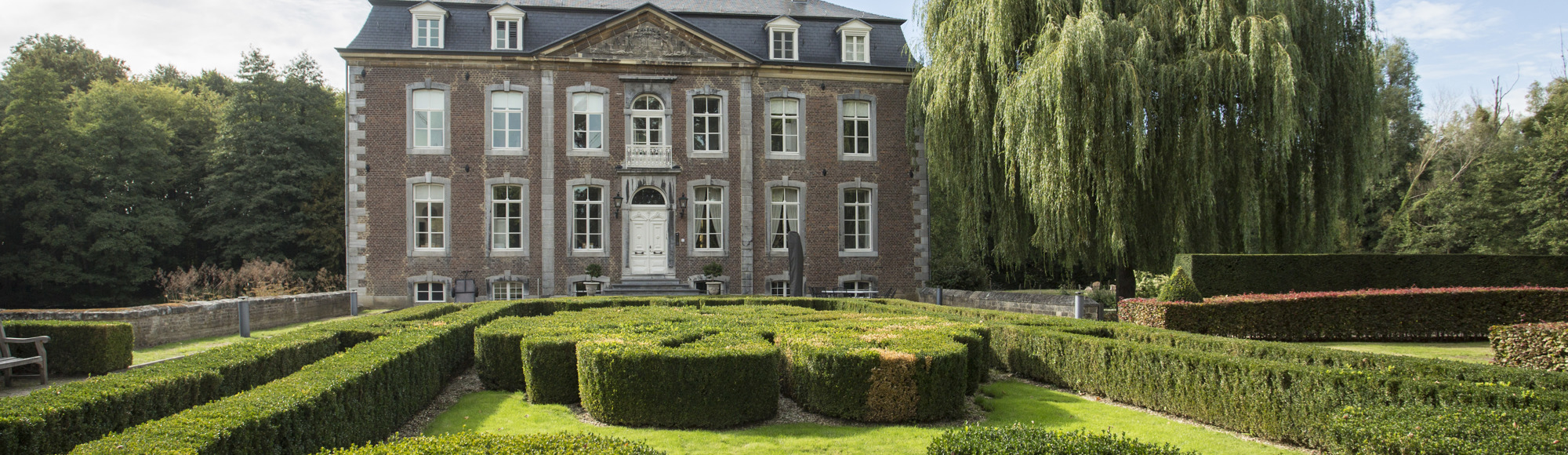 Vooraanzicht Kasteel Cortenbach Voerendaal